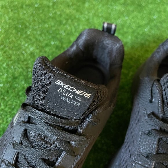 Skechers Work Relaxed Fit D'Lux Walker Memory Foam Ultra-Lightweight Shoes 8 - Picture 4 of 12